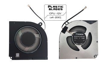 Вентилятор, кулер [CPU Fan Left] для моделей ноутбука Acer Predator Helios Neo 16/18 AI PHN16-I71, PHN16-73, PHN18-I71, PHN18-72 [For RTX 5060/5070 Ver.] (EG75071S1-C520-S9A) Original