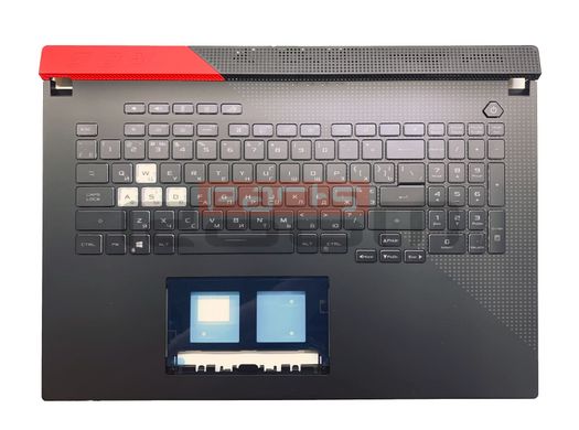 Топкейс ноутбука / верхняя панель и клавиатура для ноутбука Asus ROG Strix G17 G713IE (90NR05A1-R31UA0) Оригинал от Asus