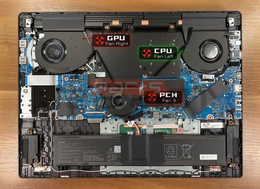 Вентилятор Asus кулер [CPU Fan] для моделей ноутбука ROG Strix G635LW, G635LX, G635LR, G635LX, G815LW, G815LR, G815JH, G815LM, G815JM, G815LP, G835LW, G835LX, G835LR [13NR0L80P01011] DFSCK221051823