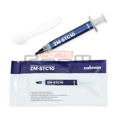 Термопаста для ноутбука и ПК Zalman ZM-STC10 10W/mK (2г)