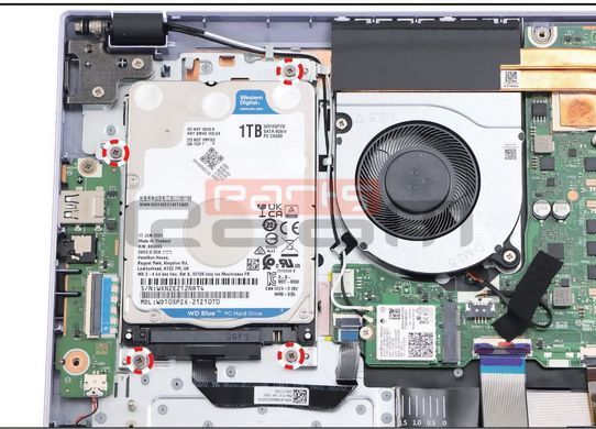 Шлейф подключения жесткого диска и SSD / переходник SATA для ноутбука Acer Aspire A315-59, A315-59G, Extensa 15 EX215-55, EX215-55G (NBX00030F00) Оригинал от Acer