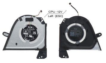 Вентилятор (CPU fan 12V) кулер для моделей ноутбука Asus ROG Zephyrus G16 GU603V, GU603Z 13NR0BL0T07011, 13NR0BL0T07111, 13NR0BL0T07211, DFSCL42P06593E