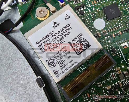 Wi-Fi модуль / Wi-Fi6E (802.11ac/ax) +BT5.3 адаптер MediaTek MT7902 2.4G/5G для ноутбуков Asus E1504, X1502, X1504, X1605, M1502, M1605 (0C011-00300000) Оригинал от Asus