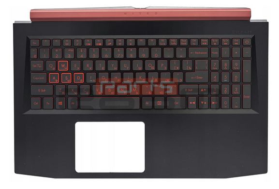 Топкейс ноутбука / верхняя панель и клавиатура для ноутбука Acer Nitro 5 AN515-41, AN515-51 с GPU GTX 1050 (6B.Q2SN2.009) Оригинал от Acer