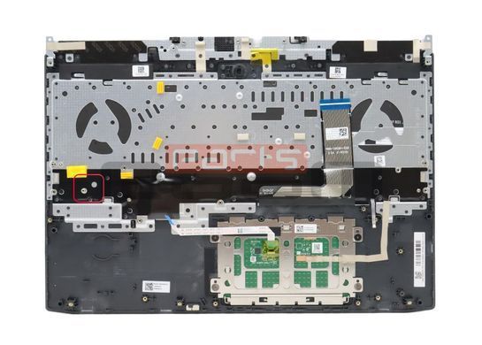 Топкейс ноутбука / верхняя панель с клавиатурой от ноутбука Lenovo IdeaPad Gaming 3 15IAH7 (82S9), 3 15ARH7 (82SB) 5CB1H30559, 5CB1H89878