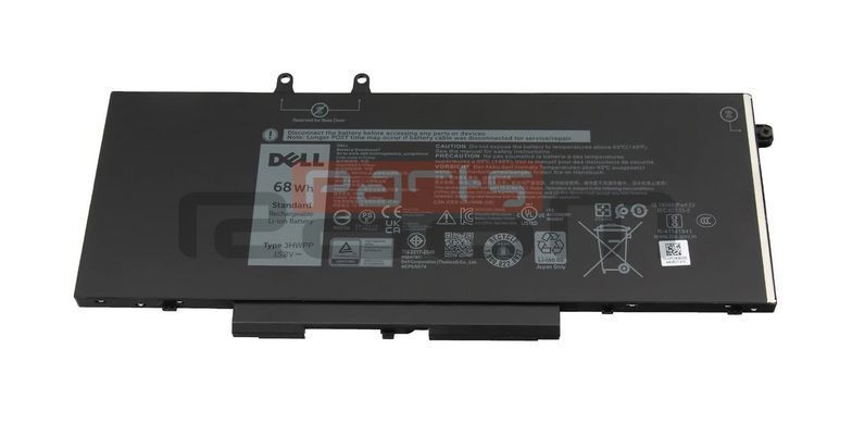 Батарея / 3HWPP / аккумулятор для ноутбука Dell Latitude 5401, 5410, 5411, 5501, 5510, 5511, Precision 3541, 3550, 3551, Inspiron 7500, 7506, 7706 68Wh (03PCVM) Оригинал от Dell