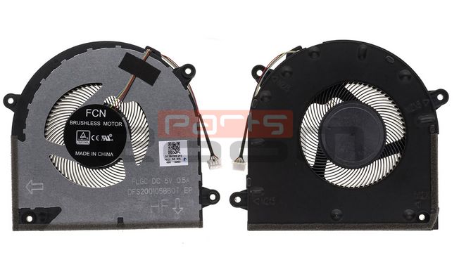 Вентилятор Lenovo кулер для моделей ноутбука Legion Y540-17, Y540-17IRH (GPU Fan) EG75070S1-1C020-S9A 5F10S13888 Original