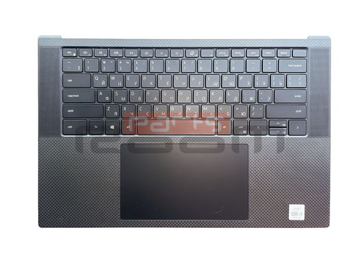 Топкейс ноутбука / верхняя панель и клавиатура для ноутбука Dell XPS 15 9500, 9510, Precision 5550, 5560, 5570 (0DKFWH) Оригинал от Dell