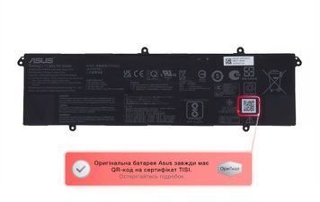 Батарея / C31N2024 / аккумулятор для ноутбука Asus K3400, X3400, M3401, K6502, K3605, TN3604, TP3604 [50Wh] (0B200-04070000) Оригинал от Asus 06074 фото
