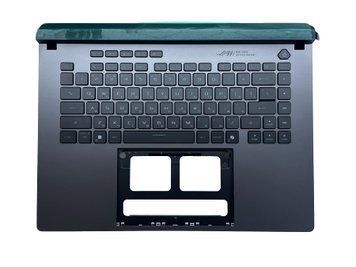 Верхняя часть корпуса с клавиатурой (топкейс) для ноутбука Asus ROG Strix G16 G615LW, G615LR, G615LP, G615JM, G615LM, G615JH, G615LH (90NR0LN1-R31UA0) Оригинал от Asus