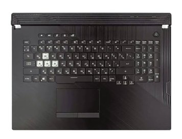 Топкейс ноутбука / верхняя панель и клавиатура для ноутбука Asus ROG Strix G G731GU (90NR01T3-R33RU0) Оригинал от Asus