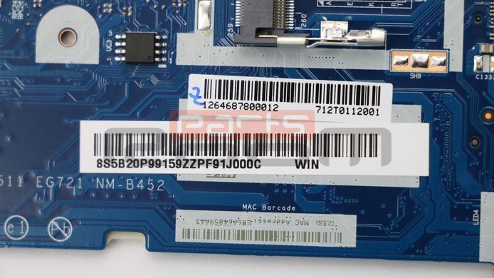 Материнская плата для ноутбука Lenovo ideapad 320-15IKB (81BG, 81BT), 320-17IKB (81BJ), V320-17IKB (81CN) [Intel Core I7-8550U, NVIDIA GeForce MX150] (5B20P99159) Оригинал новая