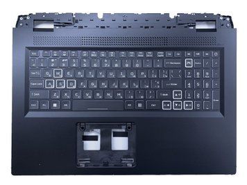 Топкейс ноутбука / верхняя панель и клавиатура для ноутбука Acer Nitro 5 AN517-42, AN517-55 с GPU RTX3060/3070TI (6B.QFWN2.009) Оригинал от Acer