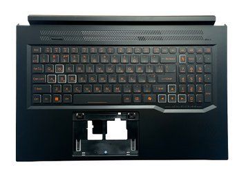 Верхняя часть корпуса с клавиатурой (топкейс) для ноутбука Acer Nitro V 17 AI ANV17-41 (6BQYQN2009) Оригинал