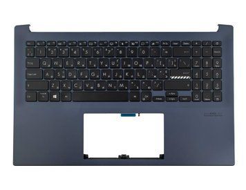 Верхняя часть корпуса с клавиатурой (топкейс) для ноутбука Asus Vivobook Pro 15 M3500Q, K3500P, X3500P [No Fingerprint Ver.] (90NB0UU2-R30UA0) Оригинал от Asus