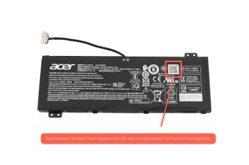 Батарея / AP18E7M / аккумулятор для ноутбука Acer Aspire A715-74, Nitro 5 AN515-43, AN515-54, AN517-41, AN515-45, AN515-55, AN515-56, AN517-51 3574mAh (KT.00407.017) Оригинал от Acer