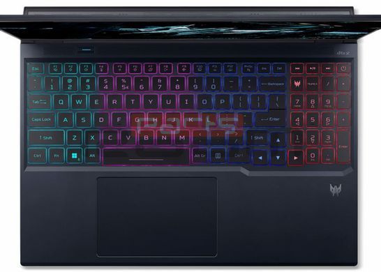 Верхняя часть корпуса с клавиатурой (топкейс) для ноутбука Acer Predator Helios Neo 16 AI PHN16-73 [RTX 5060/5070 ver.] (6BQVUN7032, 6B.QVUN7.032, 6B.QVQN7.032) Оригинал