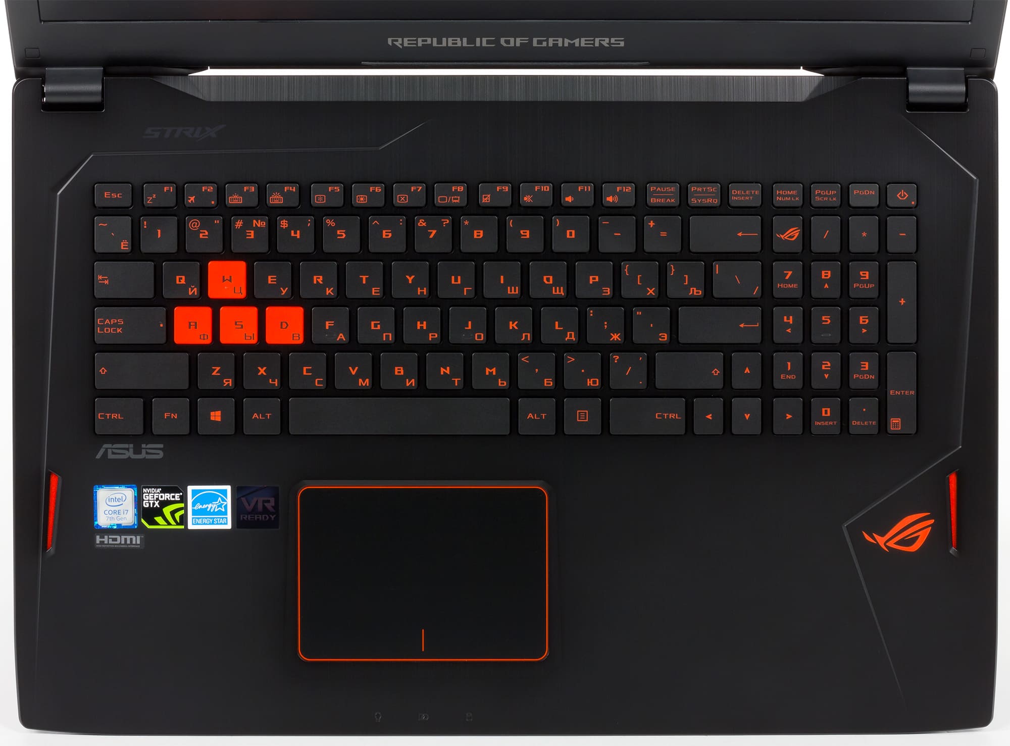 Запчасти для Asus ROG Strix GL702VM